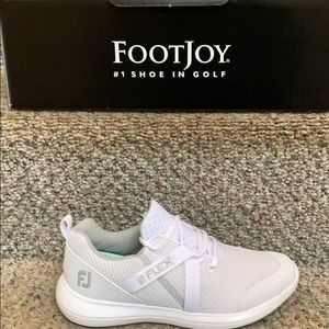 Foot Joy Flex Women’s golf shoes, size 6.5 medium.